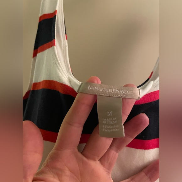 Banana Republic striped mini dress - Picture 2 of 2